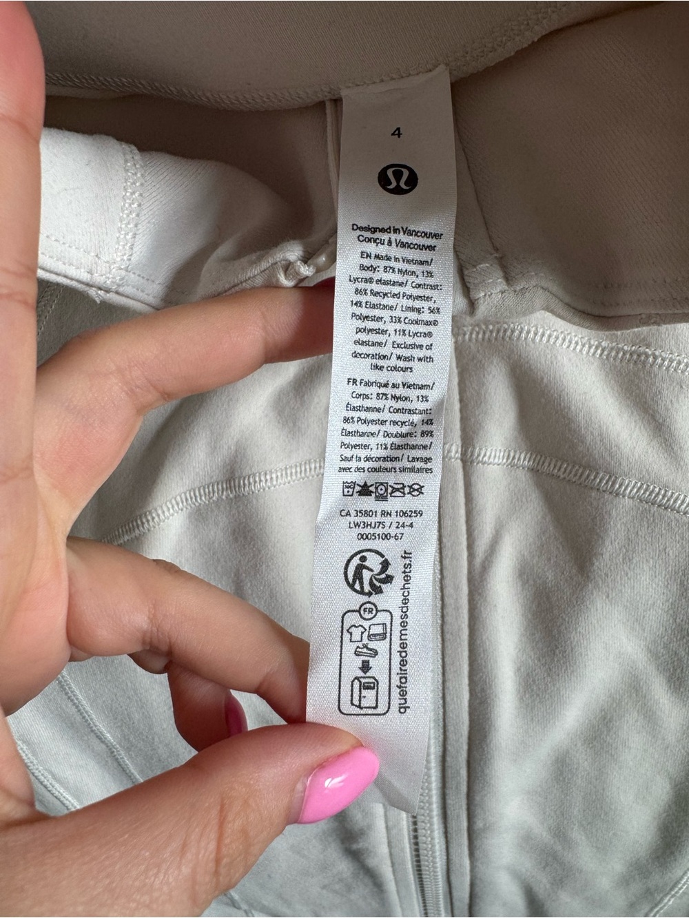 LULULEMON Define Relaxed-Fit Jacket (Bone) - Picture 4 of 6